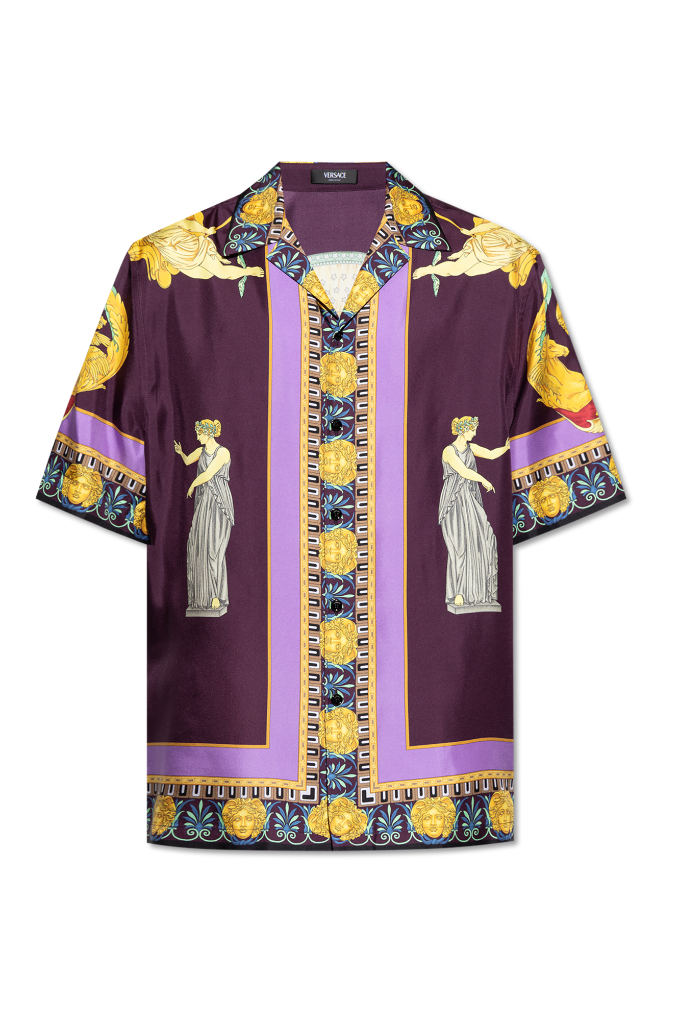 Versace Silk short-sleeve shirt | Men's Clothing | Vitkac